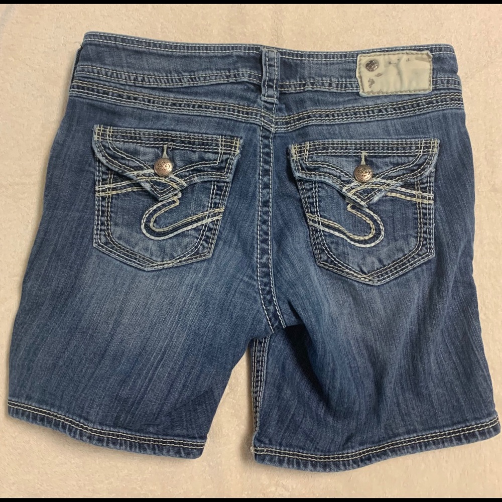 Silver shorts
